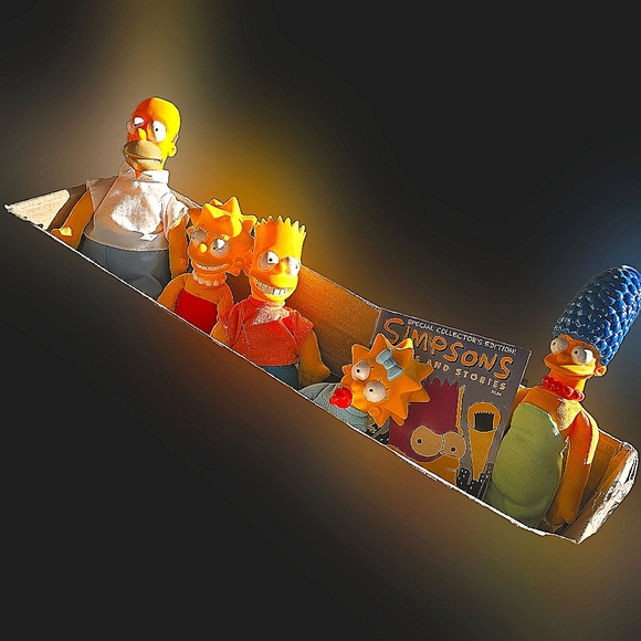 Simpson's, 1990, set PLUS comic. - Picture 3 of 16